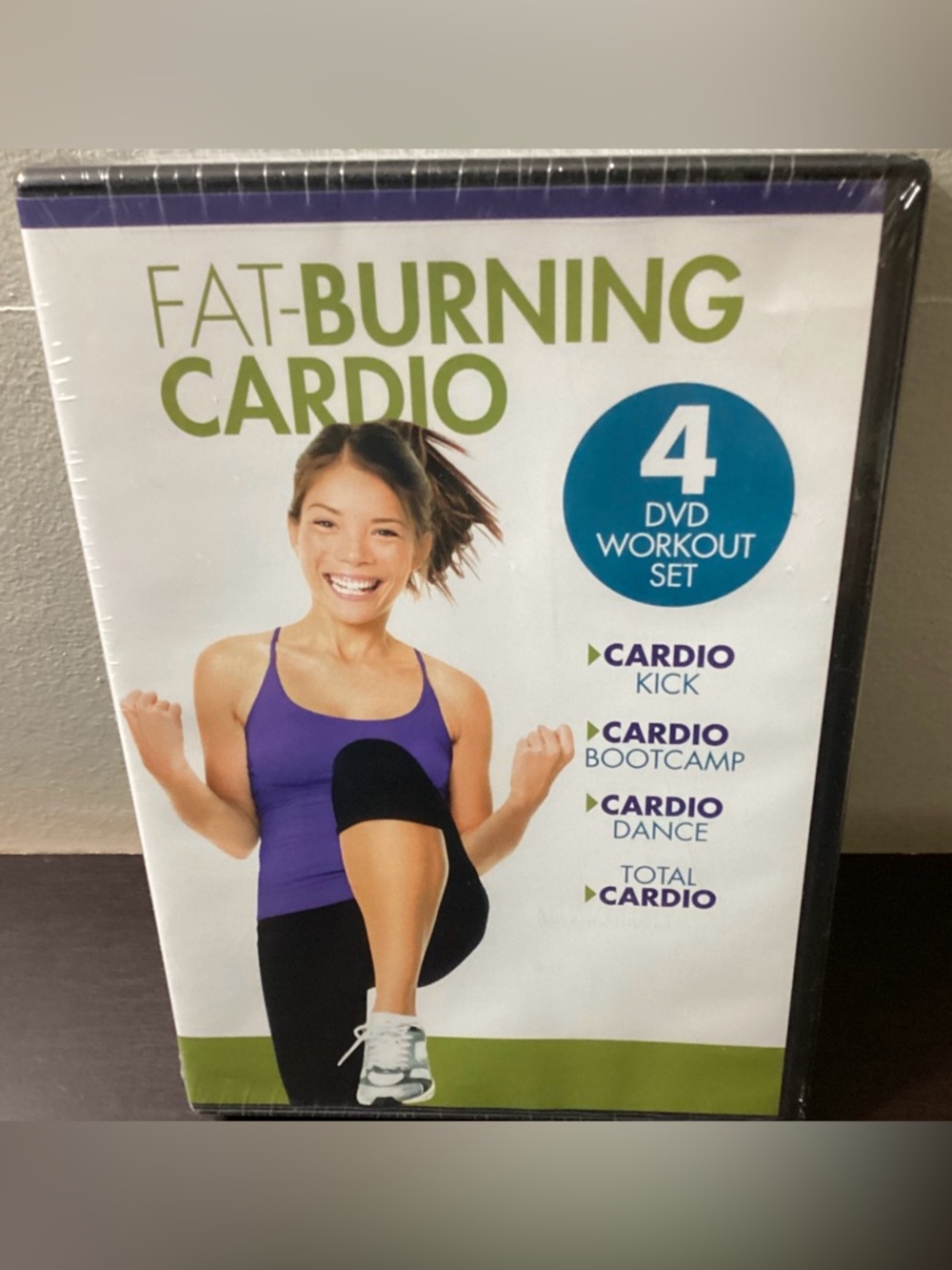 Fat-Burning Cardio 4-DVD Workout Set ~ Brand New ~ Sealed